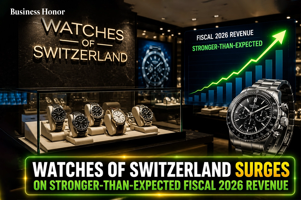 Watches of Switzerland Surges on Stronger-Than-Expected Fiscal 2026 Revenue